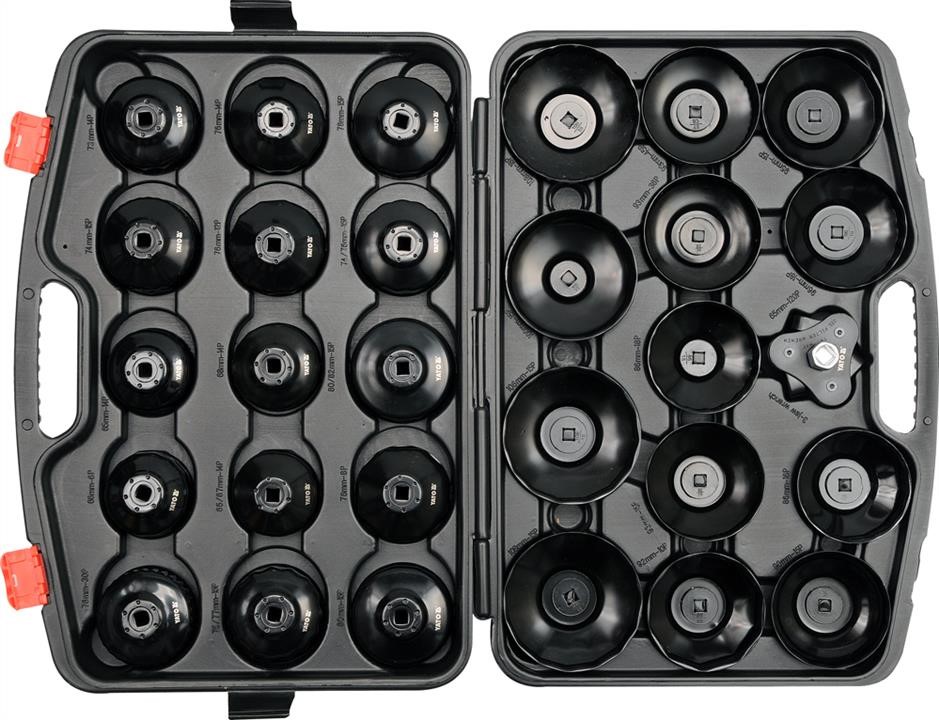YT0596 Yato Cap type oil filter wrench set 30 pcs