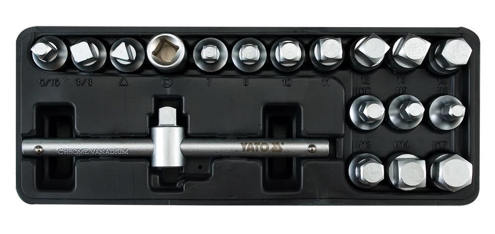 YT0599 Yato Socket Wrench Insert, oil drain plug