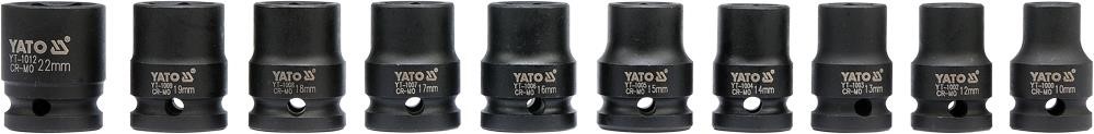 YT1025 Yato Impact socket set, 1/2"