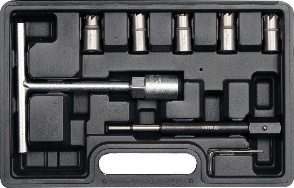 YT17625 Yato Set of cutters for cleaning injector seats
