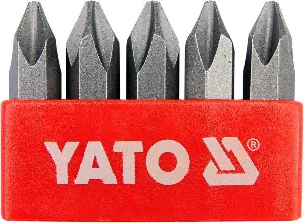 YT2810 Yato Screwdriver bit set ph2 x 5 pcs