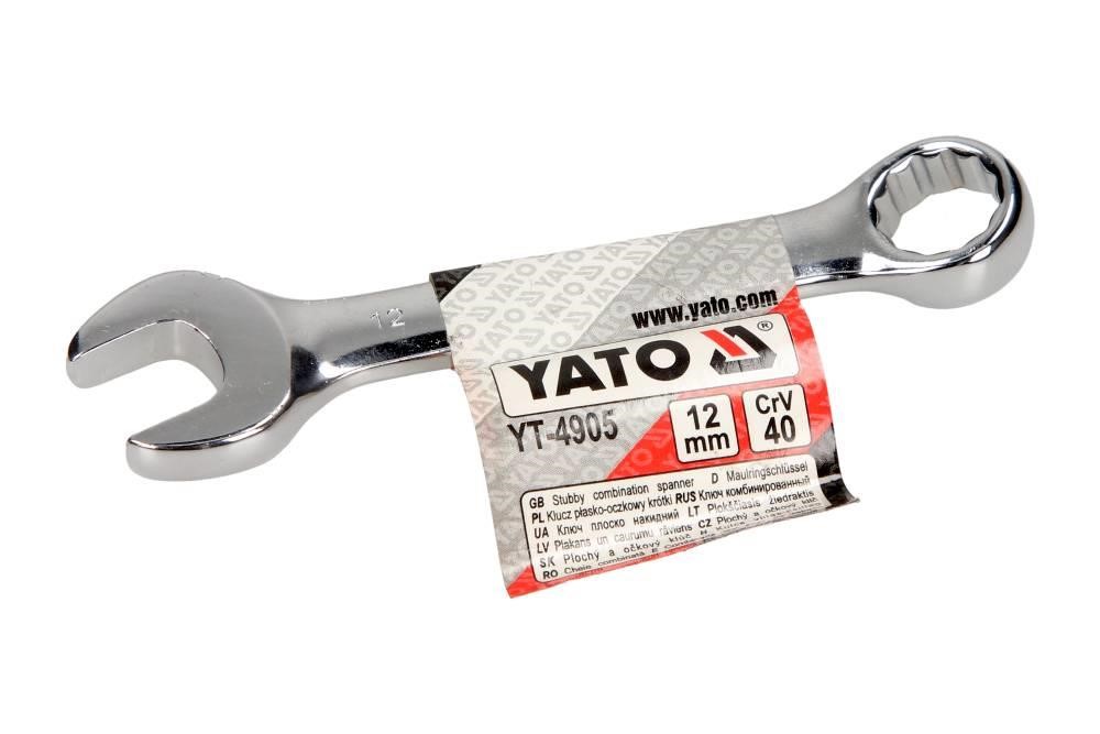 YT4905 Yato Stubby combination spanner 12 mm