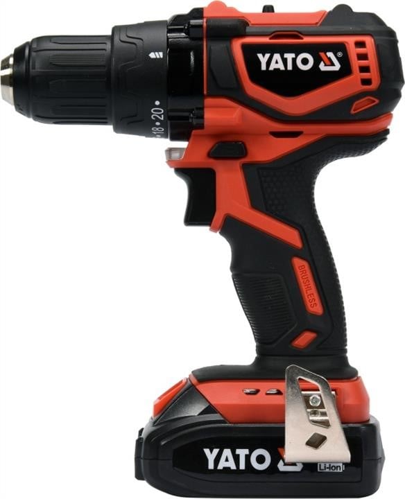 YT82794 Yato Cordless screwdriver-drill, cordless, Li-Ion 18 V, 42 Nm, 2 Ah, chuck up to diameter 13 mm