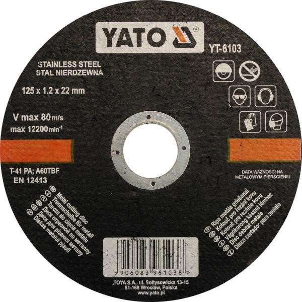 YT6103 Yato Cutting wheel for metal