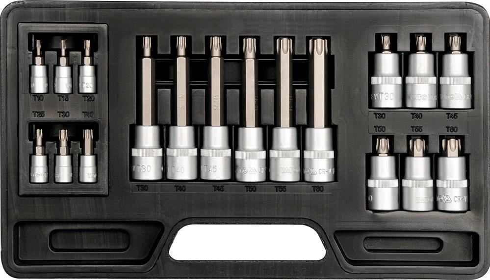 YT7751 Yato Bit socket set torx 18 cz