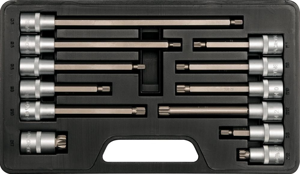 YT7753 Yato Bit socket set spline 12 cz