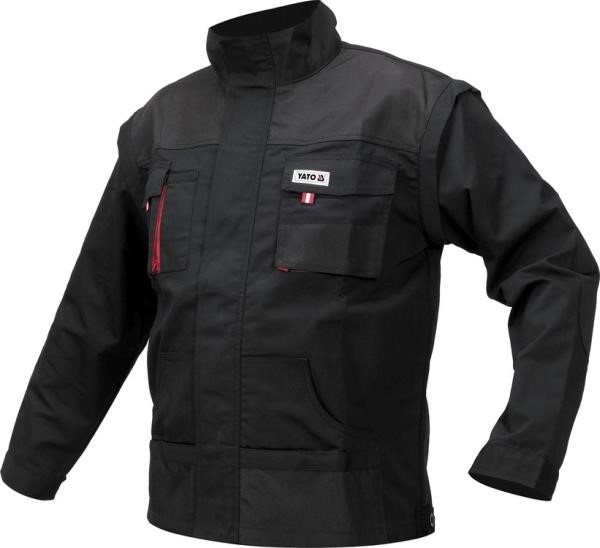 YT8022 Yato Black work jacket, size l