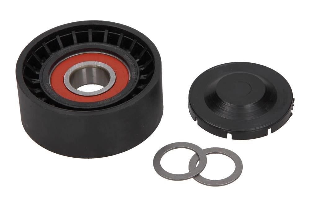 Idler tensioner pulley Audi A4: 540650 Maxgear Drive belt tensioner pulley