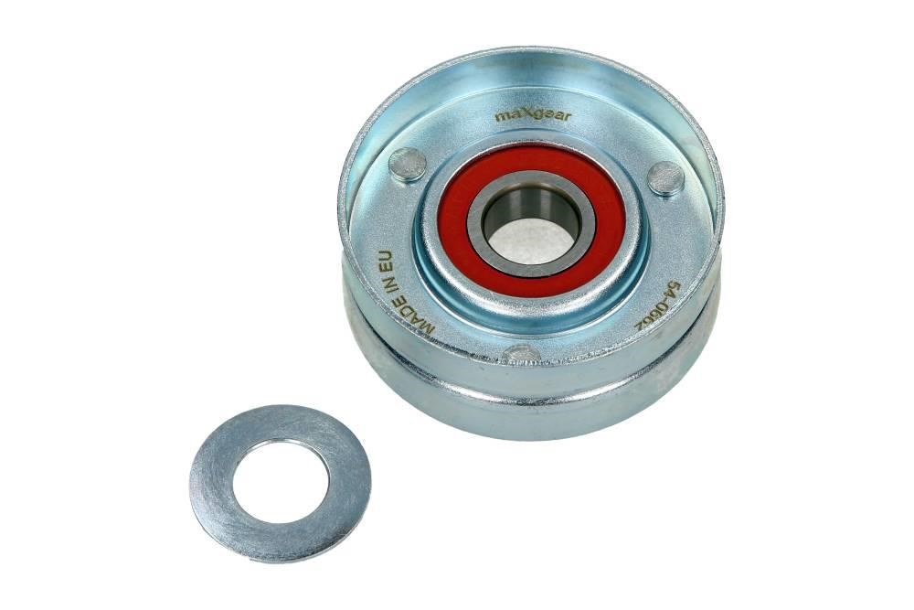 Idler tensioner pulley Opel Omega B: 540662 Maxgear Drive belt tensioner pulley