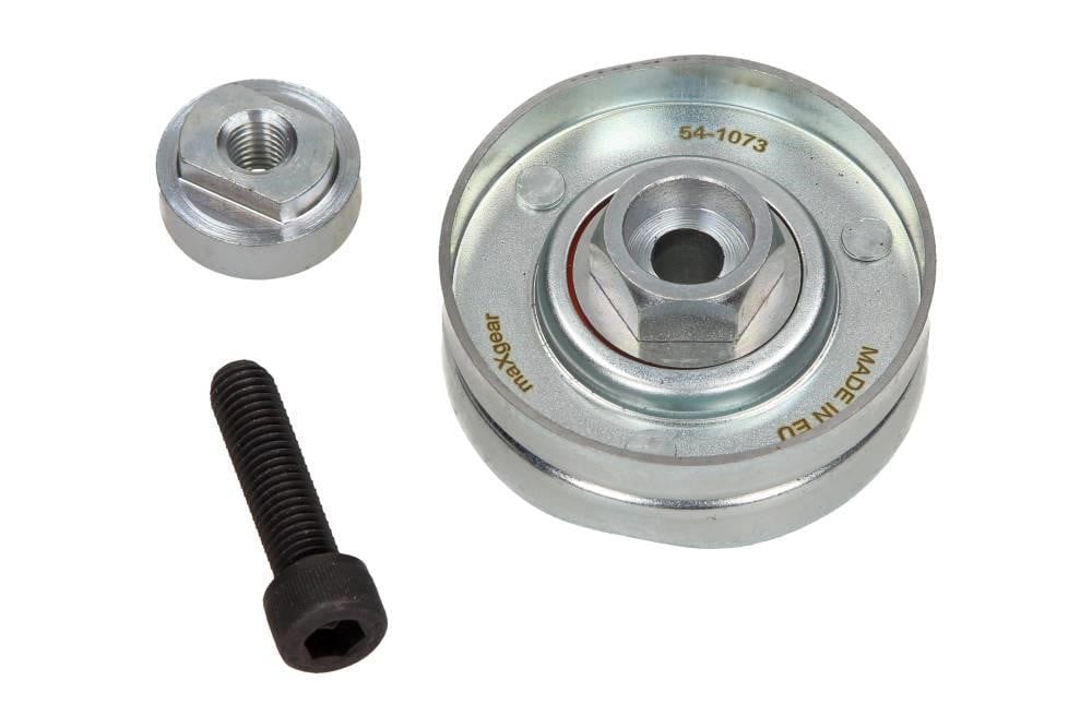 Idler tensioner pulley Chevrolet: 541073 Maxgear Bypass roller