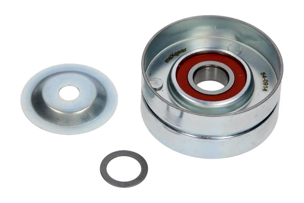 Belt tensioner pulley BMW: 540914 Maxgear DRIVE BELT IDLER