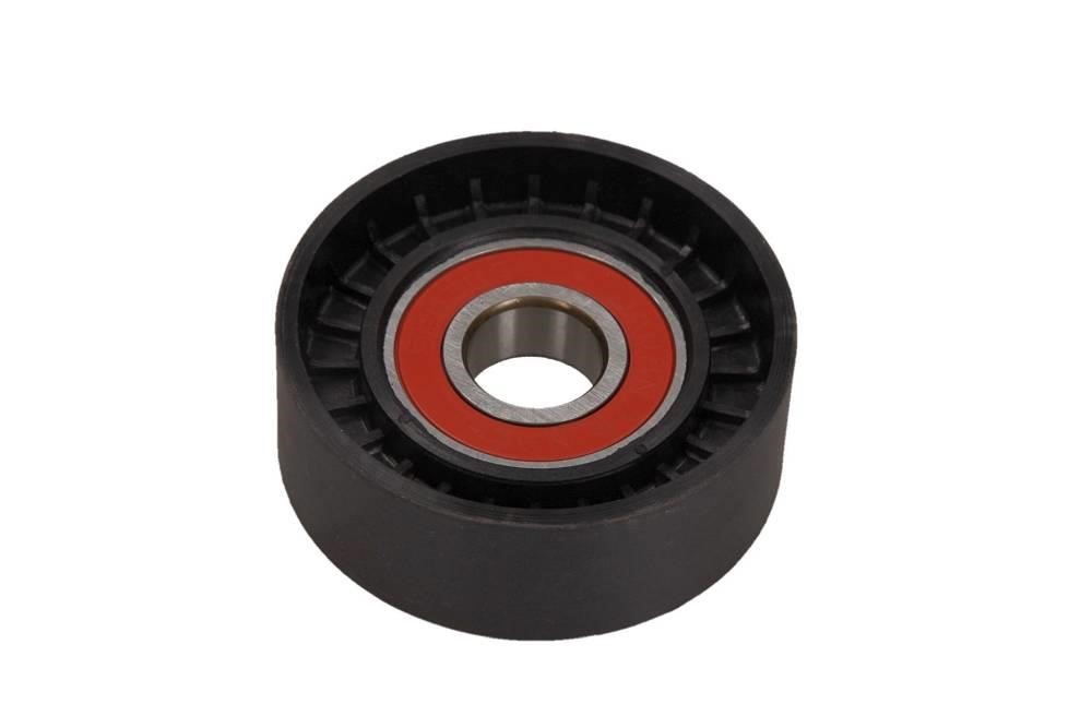 Belt tensioner pulley Volvo S80: 541437 Maxgear Tensioner pulley, v-ribbed belt