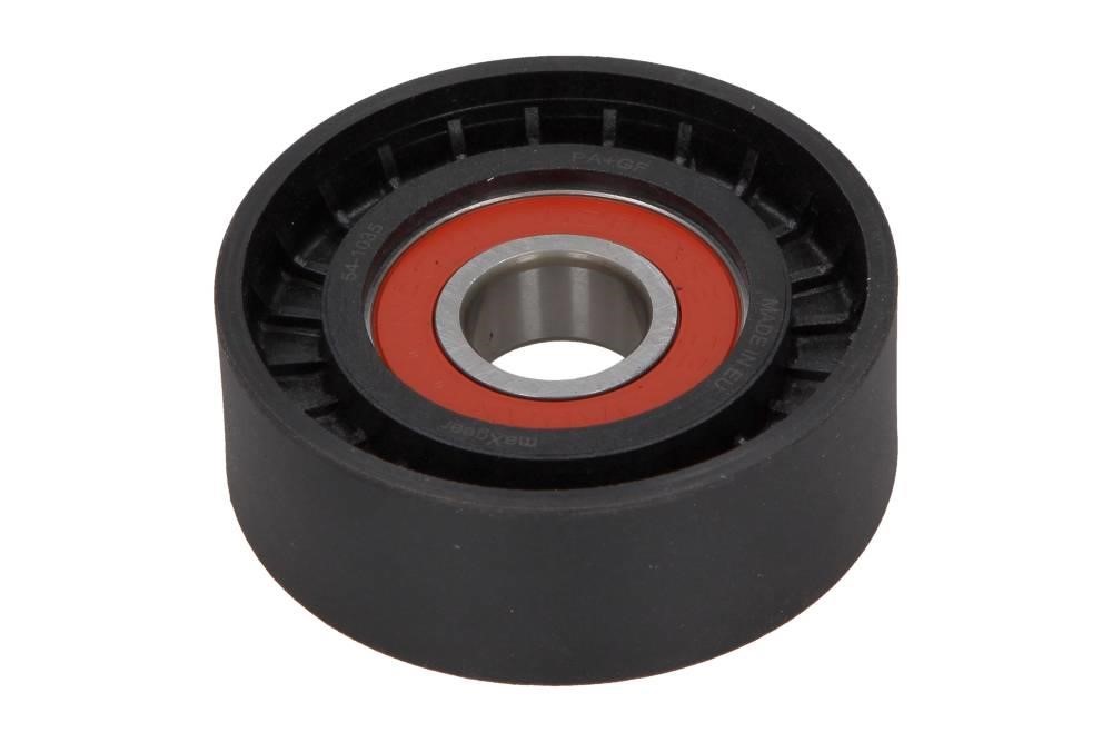 Belt tensioner pulley Ford S-Max: 541035 Maxgear Tensioner pulley, v-ribbed belt