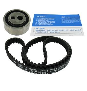 Timing belt set Mega: VKMA03100 SKF Timing Belt Kit