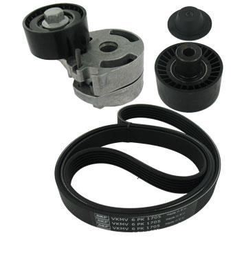 Drive belt kit Mazda 2: VKMA33061 SKF Drive belt kit