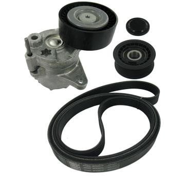 Drive belt kit Mercedes E-Class: VKMA38020 SKF Drive belt kit
