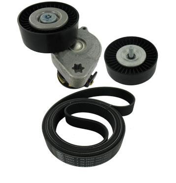 Drive belt kit Mercedes E-Class: VKMA38072 SKF Drive belt kit
