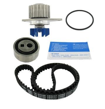 Cambelt kit Mega: VKMC03100 SKF TIMING BELT KIT WITH WATER PUMP