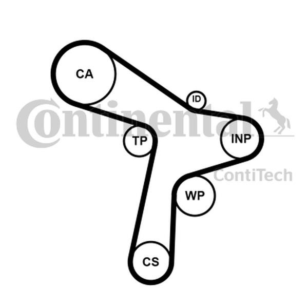 Buy Contitech CT1168K2 at a low price in United Arab Emirates!