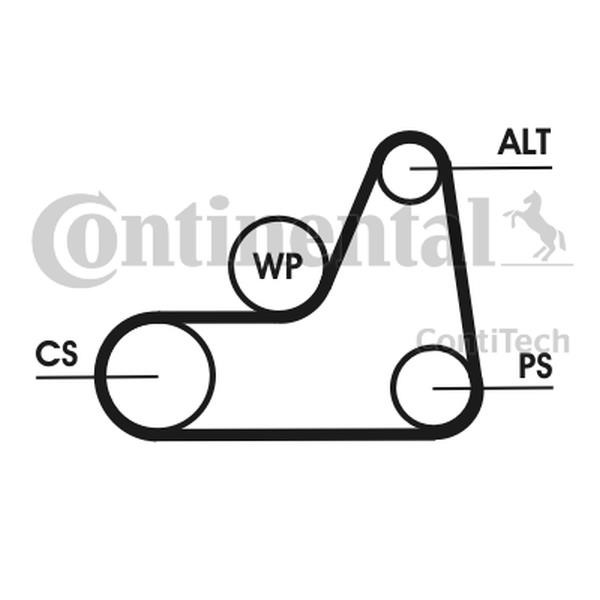 Buy Contitech 6PK1042 ELAST at a low price in United Arab Emirates!