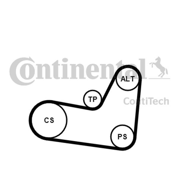 Buy Contitech 6PK1070K2 at a low price in United Arab Emirates!