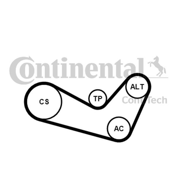 Buy Contitech 6PK1080K1 at a low price in United Arab Emirates!