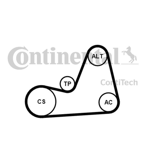 Buy Contitech 6PK1100K1 at a low price in United Arab Emirates!