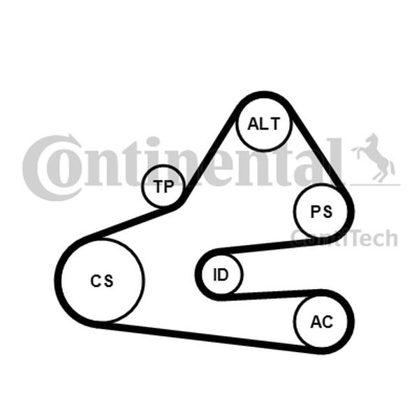 Buy Contitech 6PK1613K1 at a low price in United Arab Emirates!