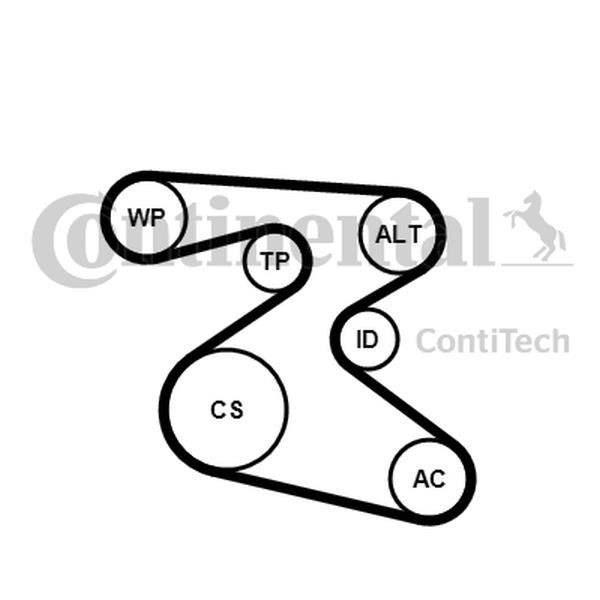 Buy Contitech 6PK1873K1 at a low price in United Arab Emirates!