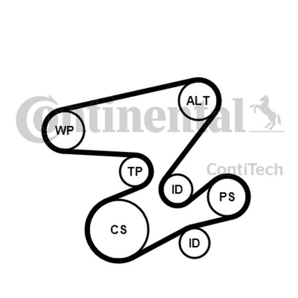 Buy Contitech 6PK2080K1 at a low price in United Arab Emirates!