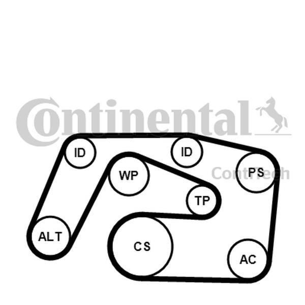 Buy Contitech 6PK2271K1 at a low price in United Arab Emirates!