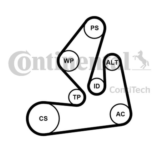 Buy Contitech 7PK1970K1 at a low price in United Arab Emirates!