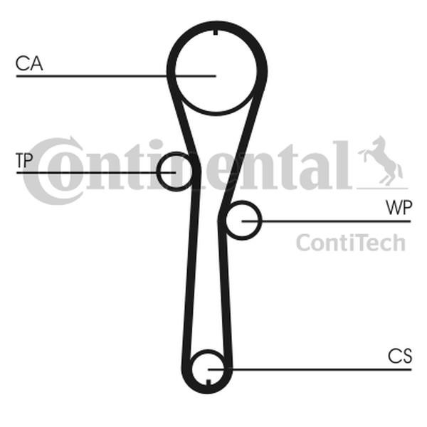 Buy Contitech CT1045WP1 at a low price in United Arab Emirates!