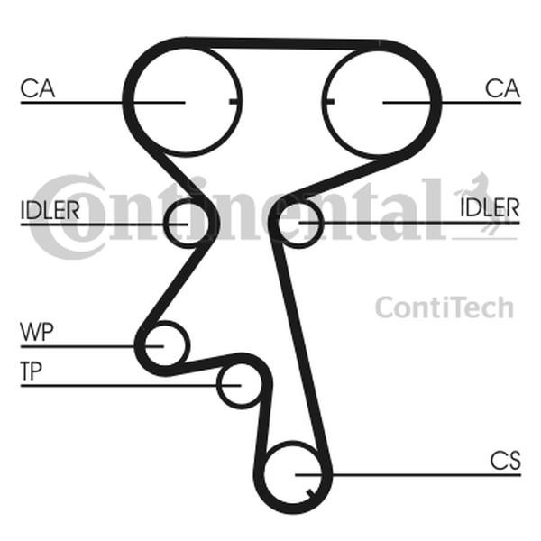 Buy Contitech CT873WP4 at a low price in United Arab Emirates!