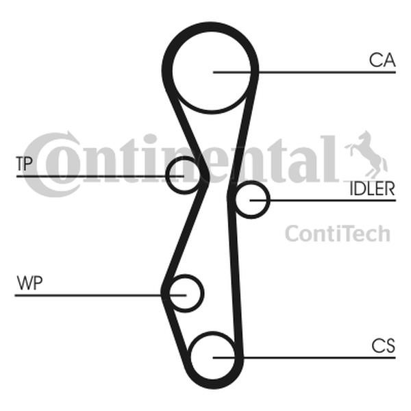 Buy Contitech CT1091WP1 at a low price in United Arab Emirates!