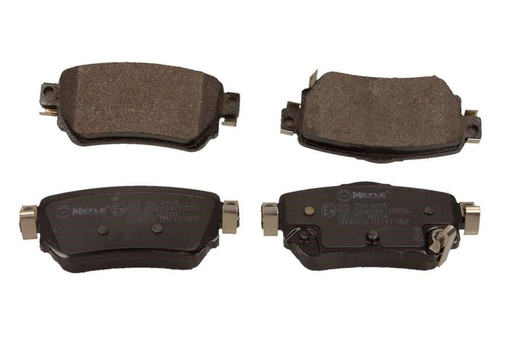Brake pad Nissan Leaf: 0252596515 Meyle Brake pad set