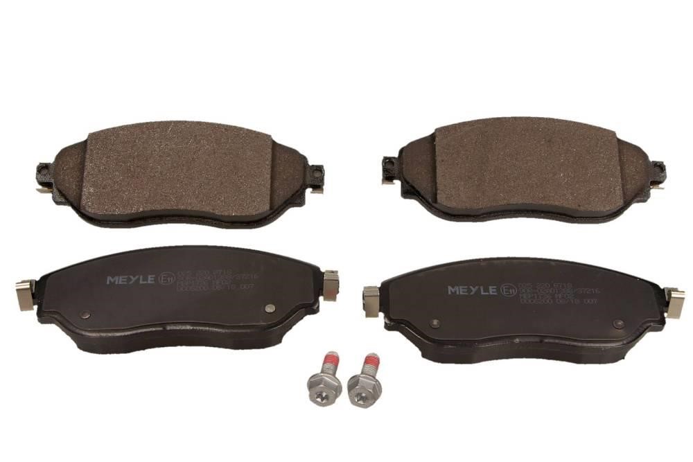 Disc brake pad set Opel Vivaro: 0252208718 Meyle Brake pad set