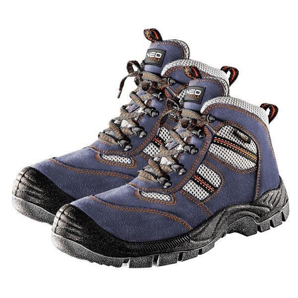 82043 Neo Tools Safety boots, suede leather, size 42, CE