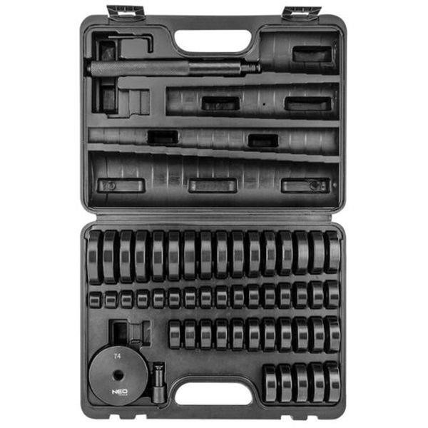 11691 Neo Tools Bearing and bushing seal drivers, 51pcs set