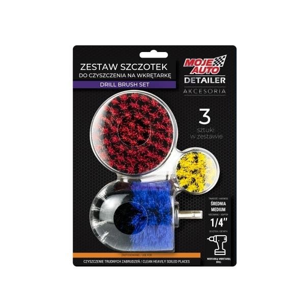 5905694020509 Moje Auto Drill brush set 3pcs