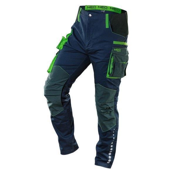 81226M Neo Tools Working trousers PREMIUM, 62% cotton, 35% poliester, 3% elastane, size M