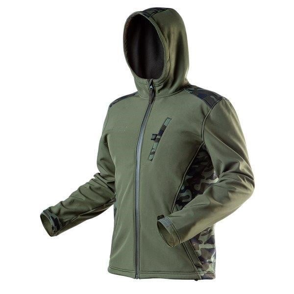 81553XXL Neo Tools Softshell jacket Camo, size XXL