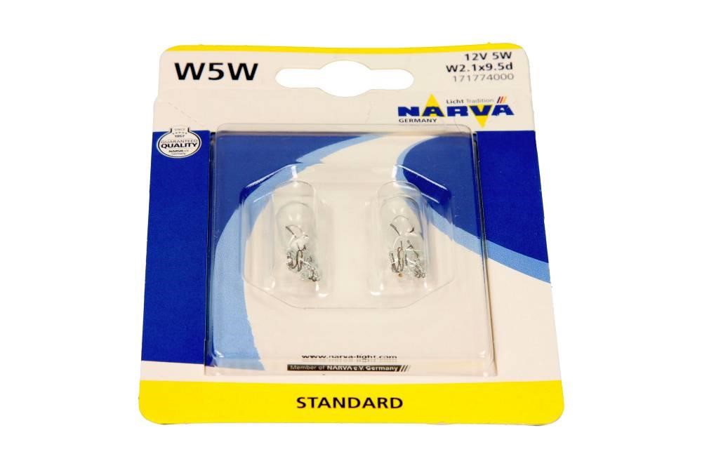 171774000 Narva Glow bulb W5W 12V 5W