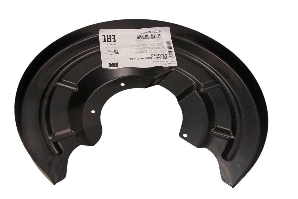 Brake dust shield Renault Scenic: 233910 NK Brake dust shield