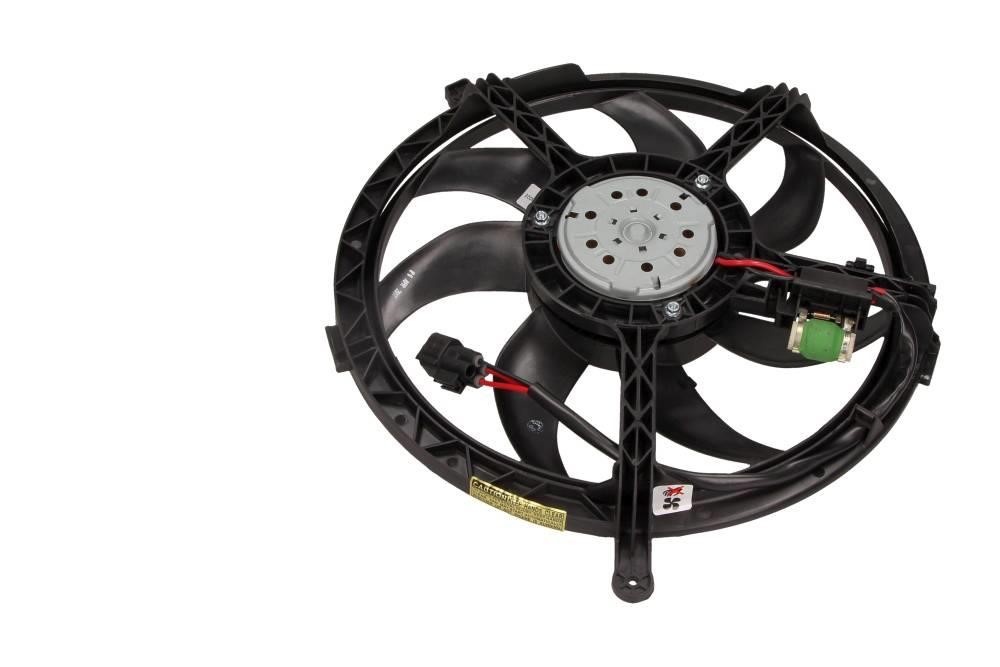 Car radiator fan Mini Cooper: 47553 NRF Hub, engine cooling fan wheel