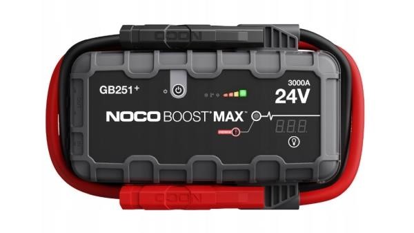 GB251 Noco Starter NOCO BOOST MAX GB251+ 24V 3000A, UltraSafe Lithium, USB Power Bank (32l+ petrol/diesel)