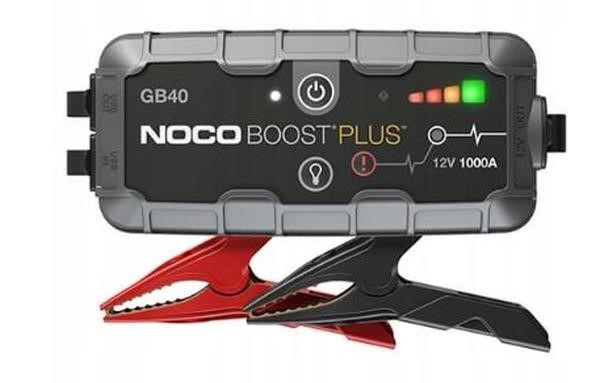 GB40 Noco Starter NOCO BOOST PLUS GB40 12V 1000A, UltraSafe Lithium, USB Power Bank (6l petrol/3l diesel)