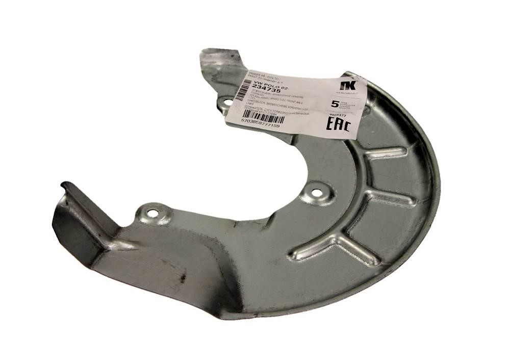 Brake dust shield Audi A2: 234735 NK Brake dust shield