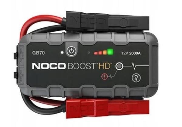 GB70 Noco Starter NOCO BOOST HD GB70 12V 2000A, UltraSafe Lithium, USB Power Bank (8l petrol/6l diesel)