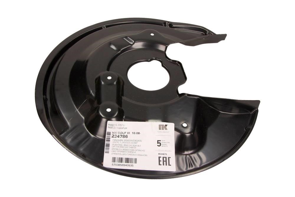 Brake dust shield Volkswagen EOS: 234786 NK Brake dust shield